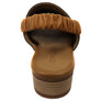 Orizonte Jara Womens European Leather Low Heel Comfortable Sandals