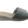 Usaflex Sunrise Womens Comfort Leather Slides Made In Brazil