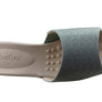Usaflex Sunrise Womens Comfort Leather Slides Made In Brazil