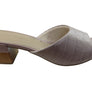 Usaflex Mimosa Womens Comfortable Leather Low Heel Slides Sandals