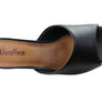 Usaflex Mimosa Womens Comfortable Leather Low Heel Slides Sandals