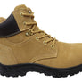 Mack Mens Leather Carpenter Lace Up Zip Safety Boots