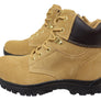 Mack Mens Leather Carpenter Lace Up Zip Safety Boots