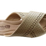 Comfortflex Flora Womens Comfortable Slides Sandals Made In Brazil