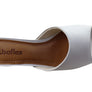 Usaflex Mimosa Womens Comfortable Leather Low Heel Slides Sandals