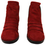 Flex & Go Eboni Womens Comfortable European Leather Ankle Boots