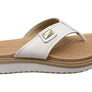 Pegada Taragi Womens Comfortable Brazilian Leather Thongs Sandals
