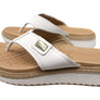 Pegada Taragi Womens Comfortable Brazilian Leather Thongs Sandals