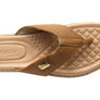Pegada Taragi Womens Comfortable Brazilian Leather Thongs Sandals