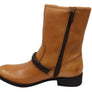 Via Paula Betty Womens Comfort Brazilian Leather Mid Calf Boots