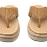 Pegada Taragi Womens Comfortable Brazilian Leather Thongs Sandals
