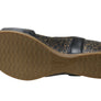 Scholl Orthaheel Julie Womens Comfort Supportive Wedge Leather Sandals