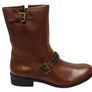 Via Paula Betty Womens Comfort Brazilian Leather Mid Calf Boots