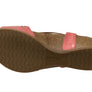 Scholl Orthaheel Julie Womens Comfort Supportive Wedge Leather Sandals