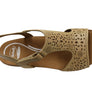 Scholl Orthaheel Julie Womens Comfort Supportive Wedge Leather Sandals