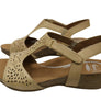 Scholl Orthaheel Julie Womens Comfort Supportive Wedge Leather Sandals