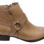 Via Paula Lisa Womens Comfortable Brazilian Leather Ankle Boots