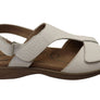 Homyped Devika Womens Comfortable Supportive Leather Wide Fit Sandals