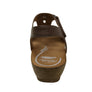 Scholl Orthaheel Julie Womens Comfort Supportive Wedge Leather Sandals
