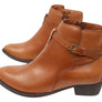 Via Paula Willow Womens Comfortable Brazilian Leather Ankle Boots