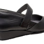 Homyped Lavish MJ Womens Leather Mary Jane Wedge Shoes