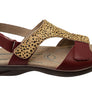 Homyped Devika Womens Comfortable Supportive Leather Wide Fit Sandals