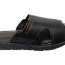 Democrata Jeff Mens Leather Comfortable Slide Sandals Made In Brazil