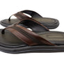 Democrata Jamie Mens Brazilian Leather Comfortable Thongs Sandals