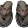 Democrata Jamie Mens Brazilian Leather Comfortable Thongs Sandals