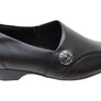 Homyped Thandi Stretch Womens Comfortable Leather Low Heel Shoes