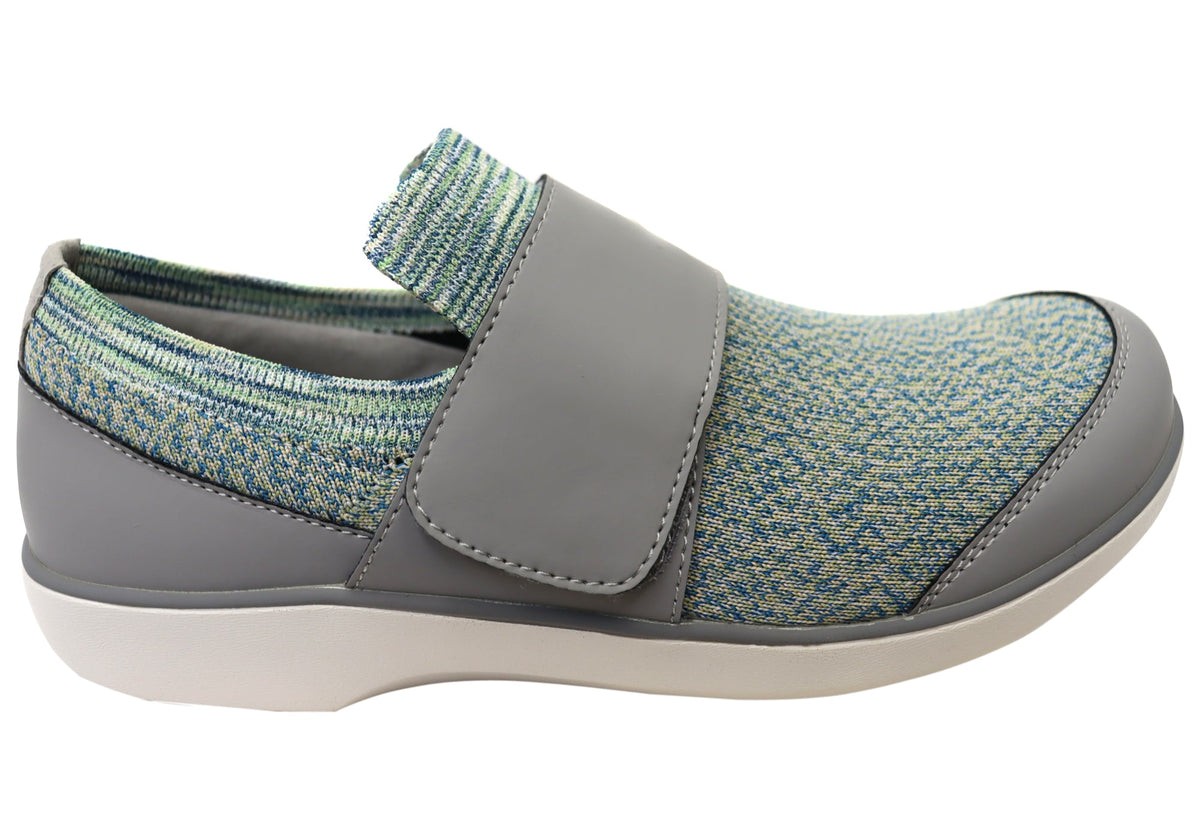 Traq By Alegria Qwik Womens Comfortable Shoes With Adjustable Strap