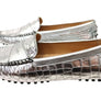 Savelli Stephanie Womens Comfort Leather Loafer Shoes Made In Brazil