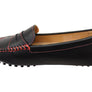 Savelli Stephanie Womens Comfort Leather Loafer Shoes Made In Brazil