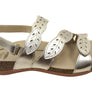 Scholl Orthaheel Able II Womens Comfortable Supportive Leather Sandals