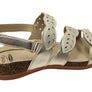 Scholl Orthaheel Able II Womens Comfortable Supportive Leather Sandals