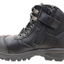 Skechers Womens Leather Comfortable Work Composite Toe Work Boots