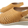 Scholl Orthaheel Tulsa Womens Comfortable Leather Wedge Sandals