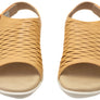 Scholl Orthaheel Tulsa Womens Comfortable Leather Wedge Sandals
