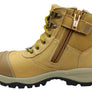 Skechers Womens Leather Comfortable Work Composite Toe Work Boots