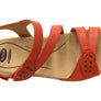 Scholl Orthaheel Tana Womens Comfortable Leather Wedge Sandals