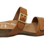 Scholl Orthaheel Jaylah Womens Comfortable Leather Slides Sandals