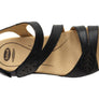 Scholl Orthaheel Tana Womens Comfortable Leather Wedge Sandals