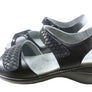 Homyped Savannah Womens Supportive Extra Wide Leather Sandals