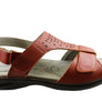 Homyped Devika Womens Comfortable Supportive Leather Wide Fit Sandals