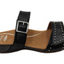 Scholl Orthaheel Jaylah Womens Comfortable Leather Slides Sandals