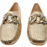 Savelli Emile Womens Comfortable Leather Loafer Shoes Made In Brazil
