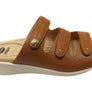 Scholl Orthaheel Tali Womens Comfortable Leather Slides Sandals