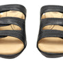 Scholl Orthaheel Tali Womens Comfortable Leather Slides Sandals