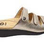 Scholl Orthaheel Tali Womens Comfortable Leather Slides Sandals