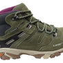 Hi Tec Womens Comfortable Ravus Adventure Mid Waterproof Hiking Boots